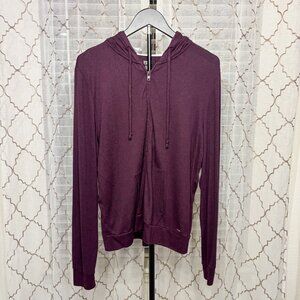 PINK Victoria’s Secret Plum Purple Zip Up Hoodie